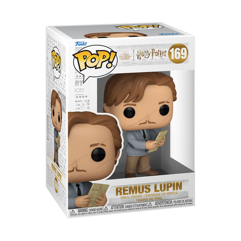 FUNKO POP! Vinilinė figūrėlė: Harry Potter and The Prisoner of Azkaban - Remus Lupin w/Map