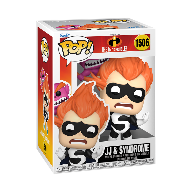 FUNKO POP! Vinilinė figūrėlė: Disney: Incredibles - JJ & Syndrome