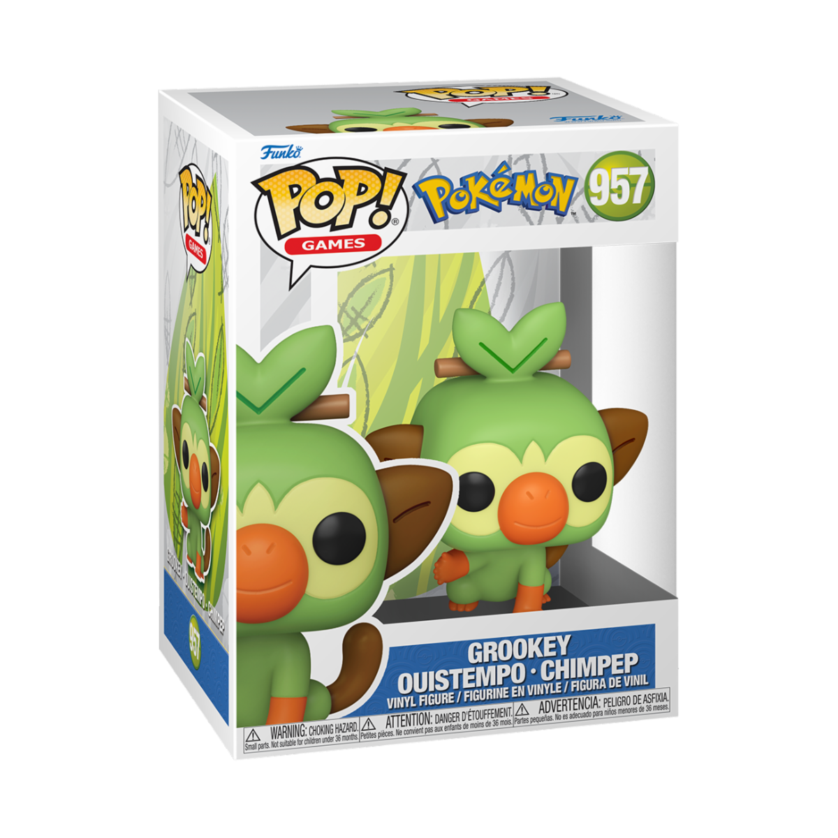 FUNKO POP! Vinilinė figūrėlė: Pokemon - Grookey