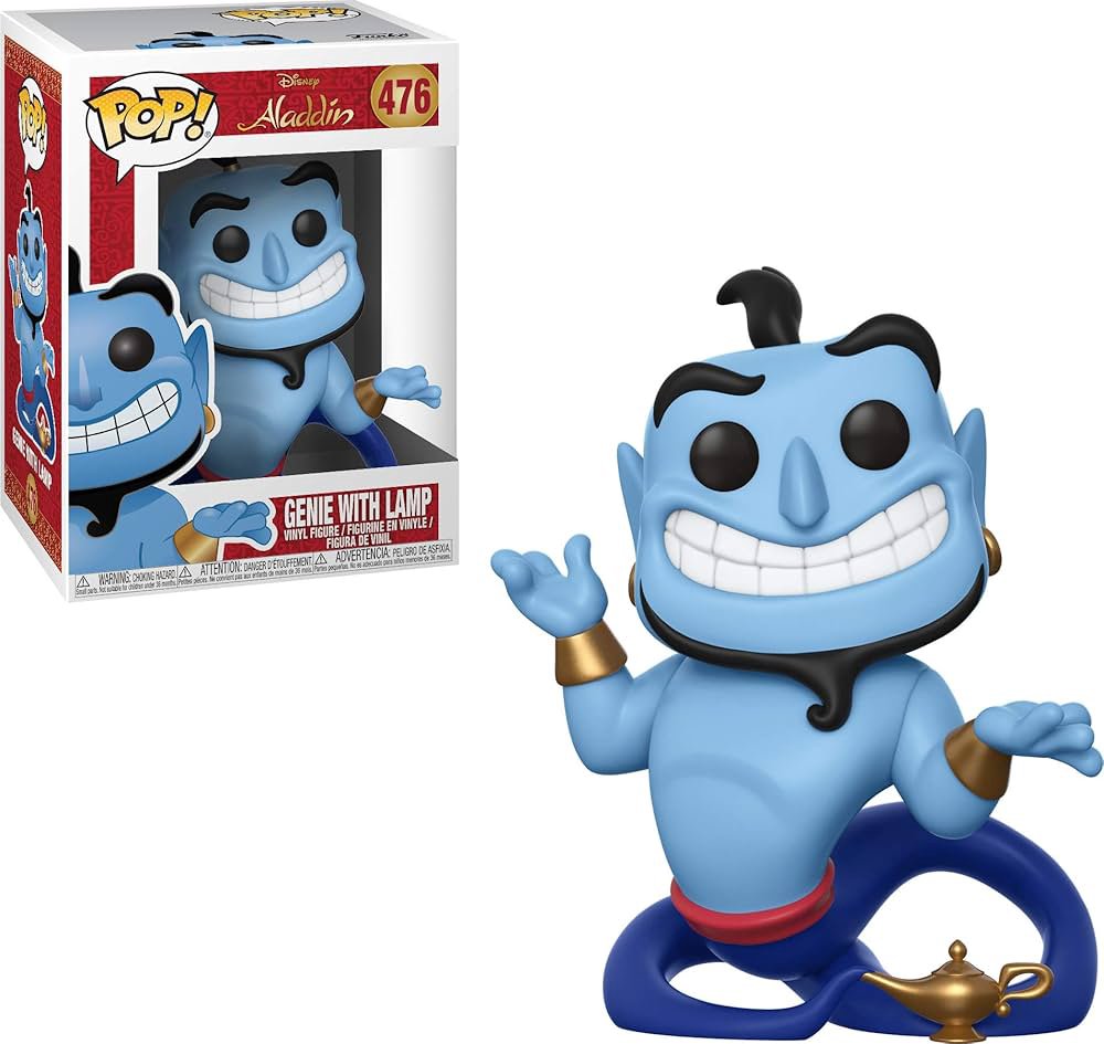 FUNKO POP! Vinilinė figūrėlė: Disney: Aladdin - Genie (w/ Lamp)