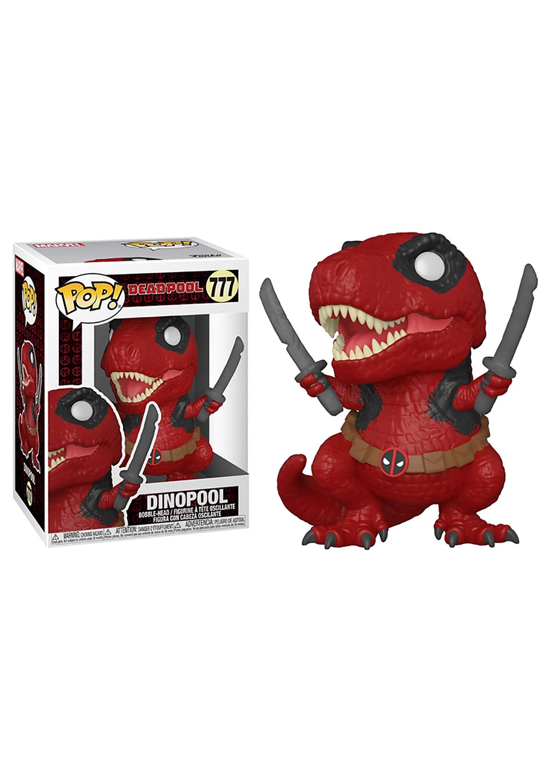 FUNKO POP! Vinilinė figūrėlė: Marvel: Deadpool - Dinopool