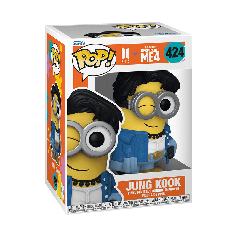 FUNKO POP! Vinilinė figūrėlė: BTS x Despicable Me 4 - Jung Kook