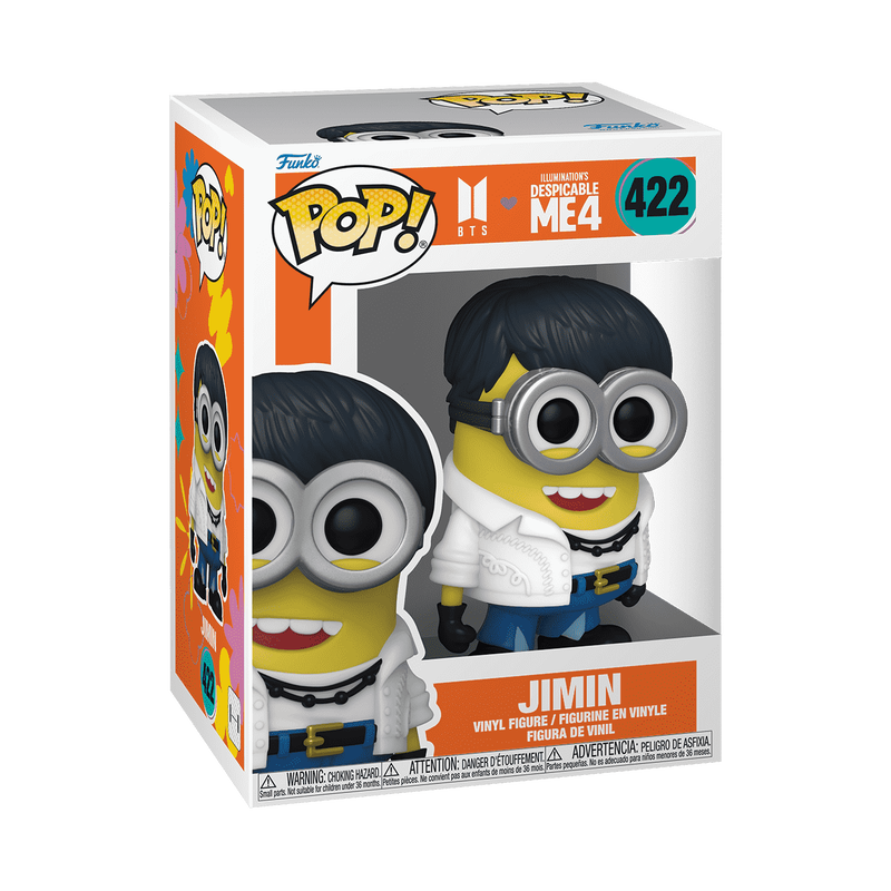 FUNKO POP! Vinilinė figūrėlė: BTS x Despicable Me 4 - Jimin