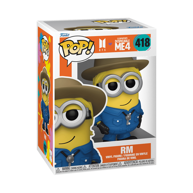 FUNKO POP! Vinilinė figūrėlė: BTS x Despicable Me 4 - RM