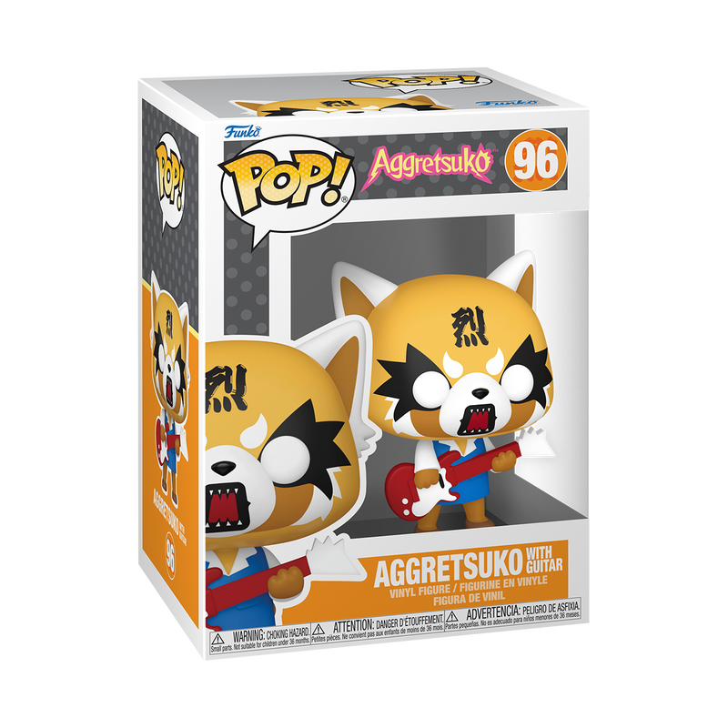 FUNKO POP! Vinilinė figūrėlė: Sanrio - Aggretsuko (w/ Guitar)