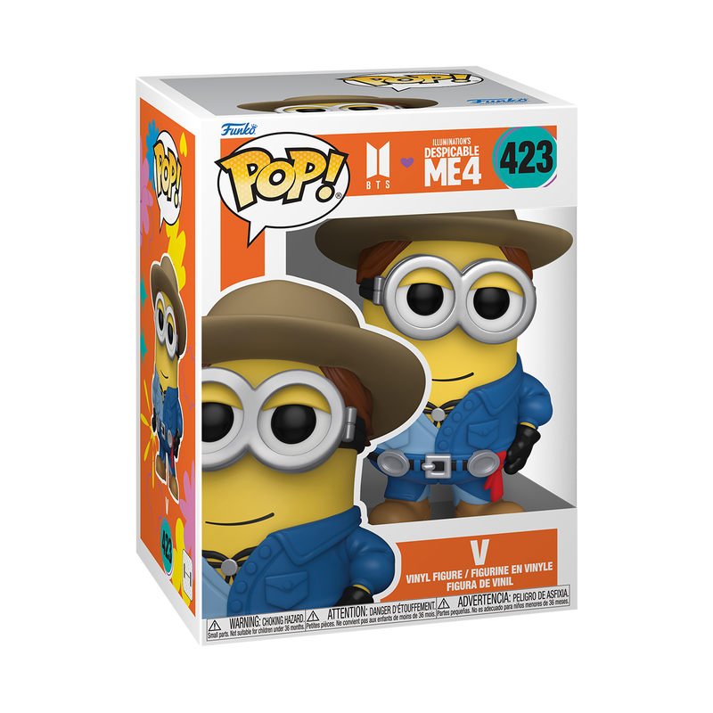 FUNKO POP! Vinilinė figūrėlė: BTS x Despicable Me 4 - V