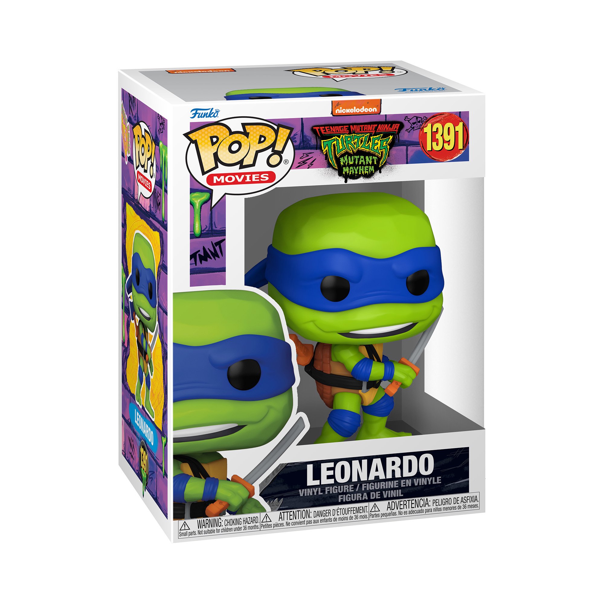 FUNKO POP! Vinilinė figūrėlė: Teenage Mutant Ninja Turtles - Leonardo