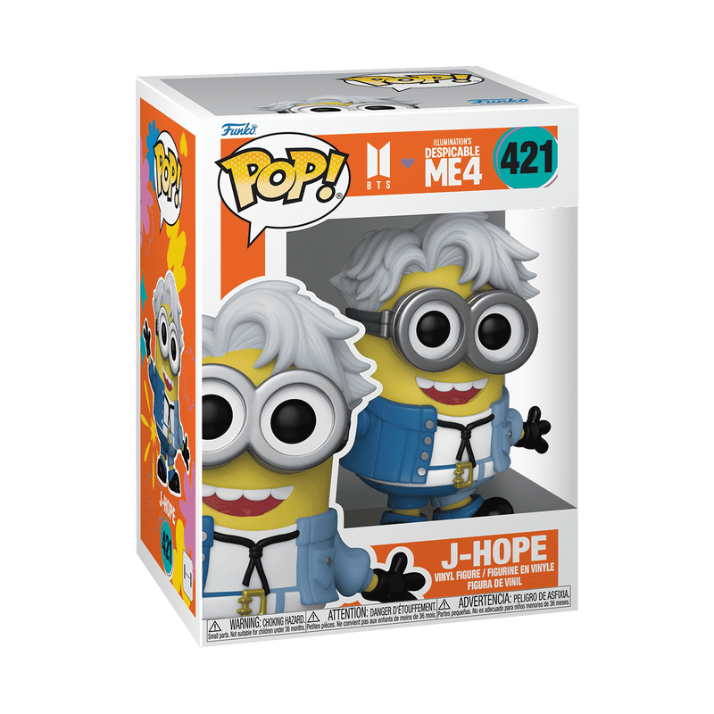 FUNKO POP! Vinilinė figūrėlė: BTS x Despicable Me 4 - J-Hope