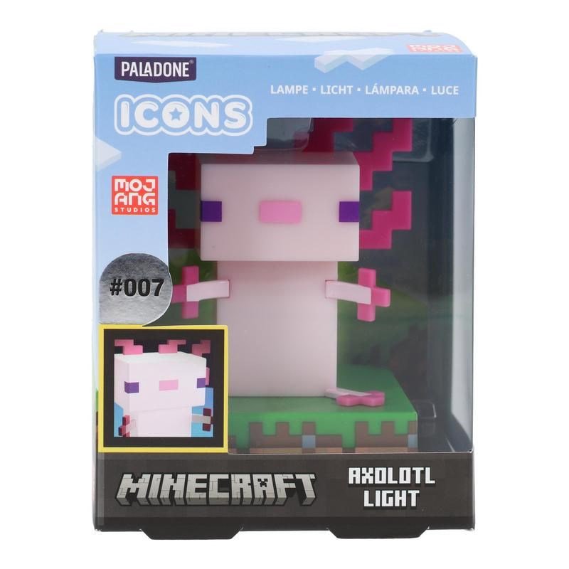 Figūrėlė PALADONE PP MINECRAFT AXOLOTL ICON LIGHT