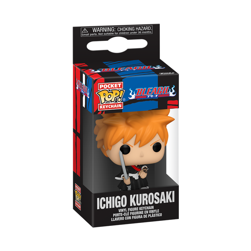 FUNKO POP! Raktų pakabutis: Bleach - Ichigo Kurosaki