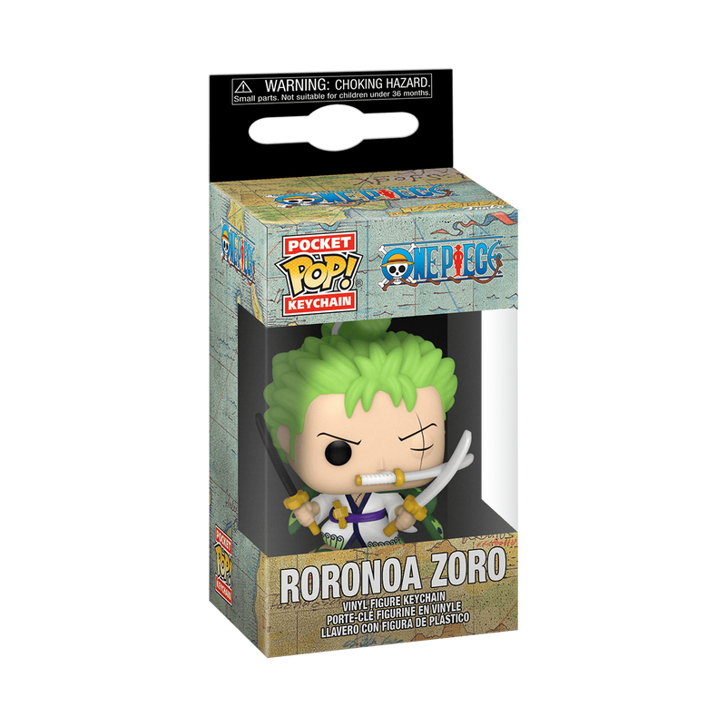 FUNKO POP! Raktų pakabutis: One Piece - Roronoa Zoro