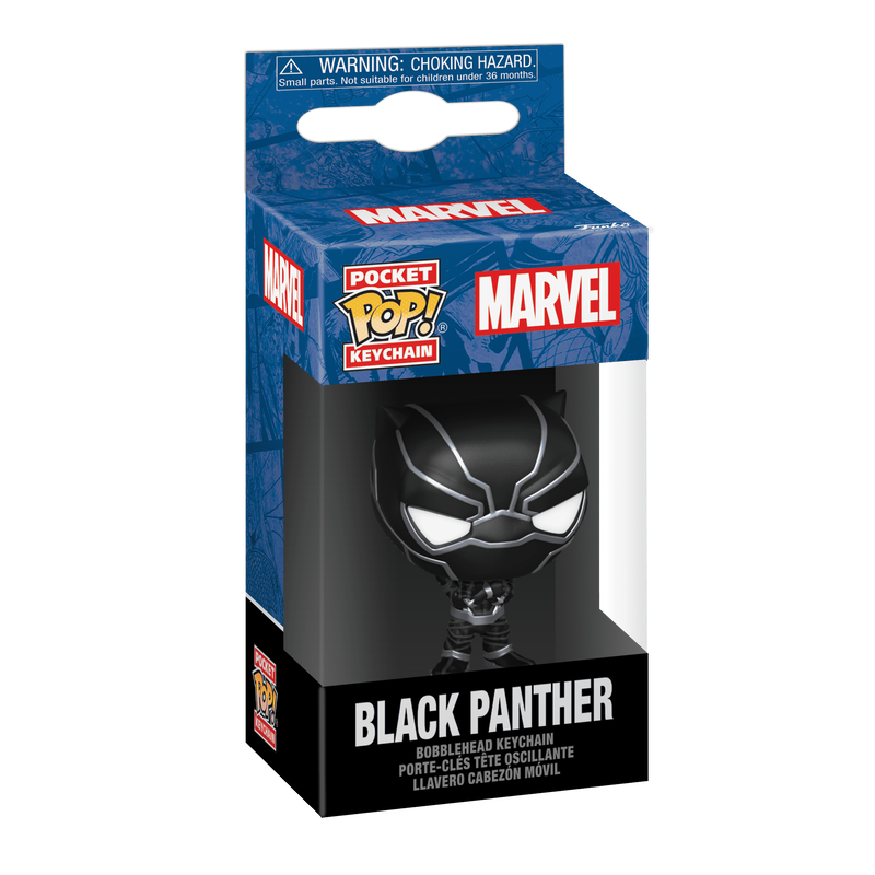 FUNKO POP! Raktų pakabutis: Marvel - Black Panther