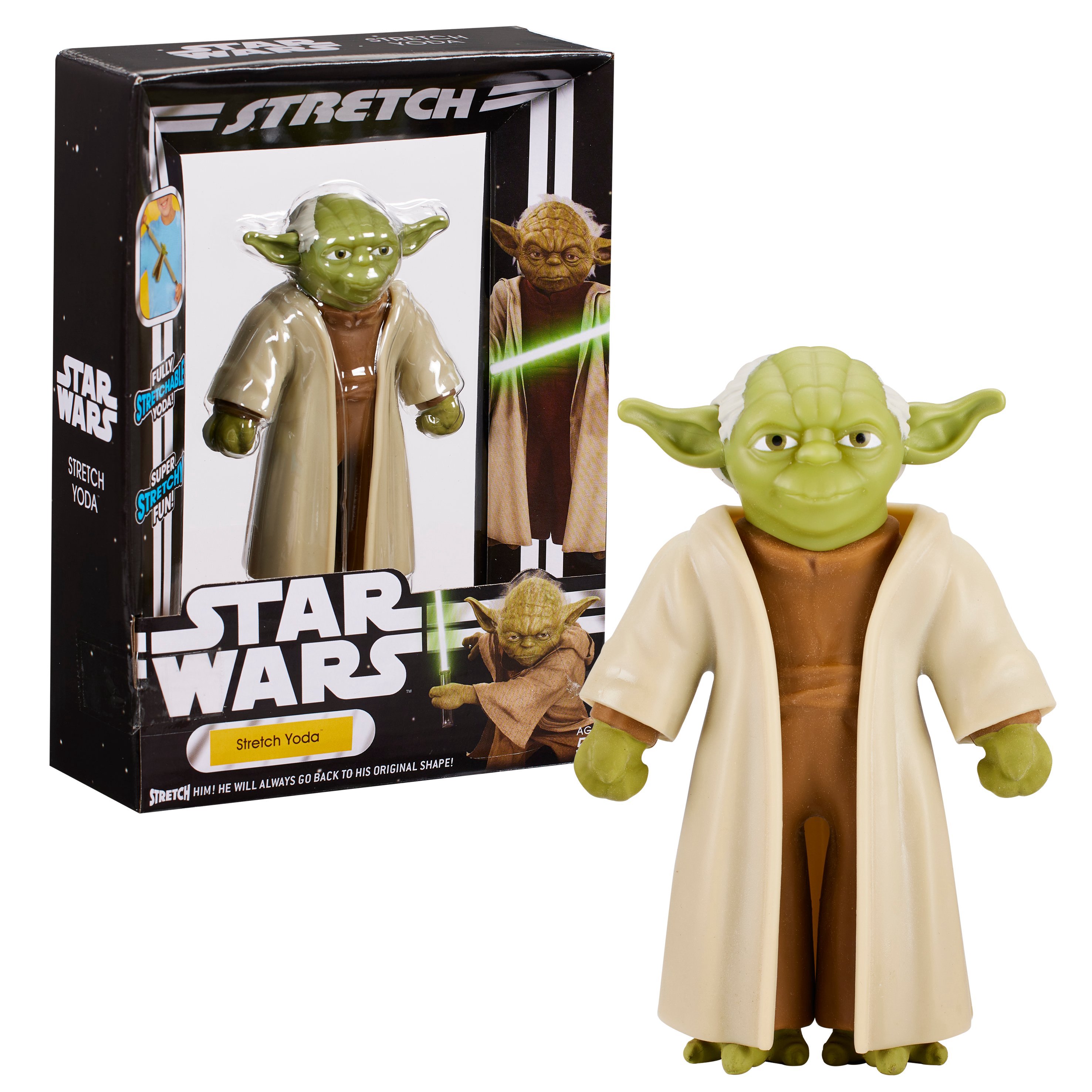 STRETCH STAR WARS Herojus Yoda, 10 cm