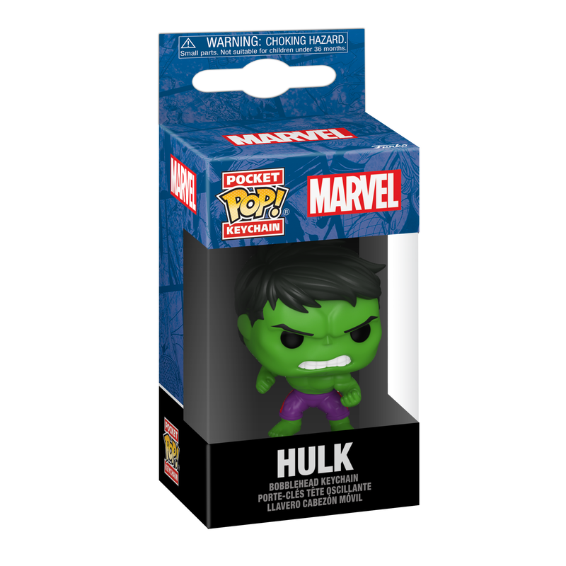 FUNKO POP! Raktų pakabutis: Marvel - Hulk