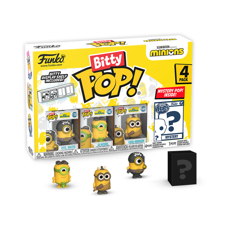 FUNKO Bitty POP! Figūrėlių rinkinys - Minions