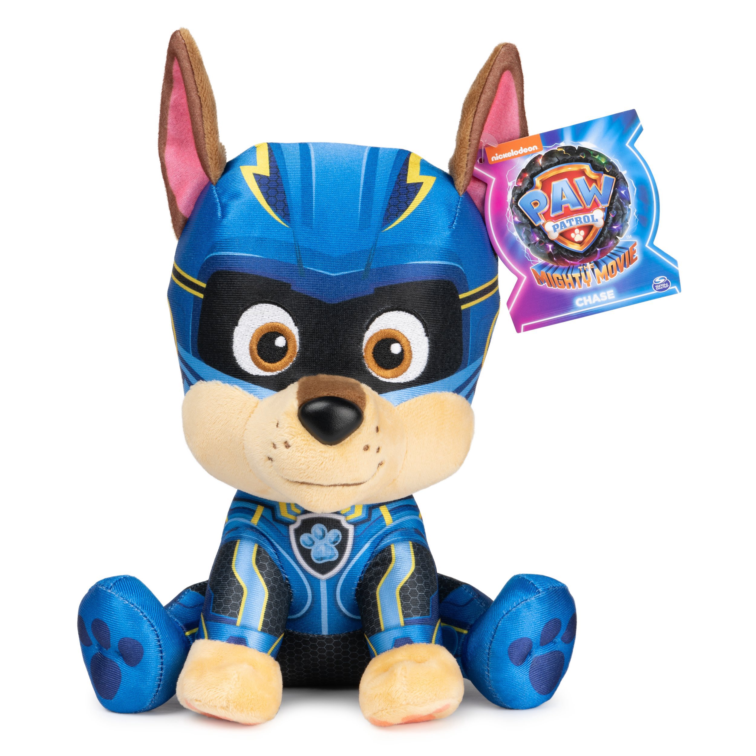 PAW PATROL MOVIE Pliušinis herojus CHASE 22 cm