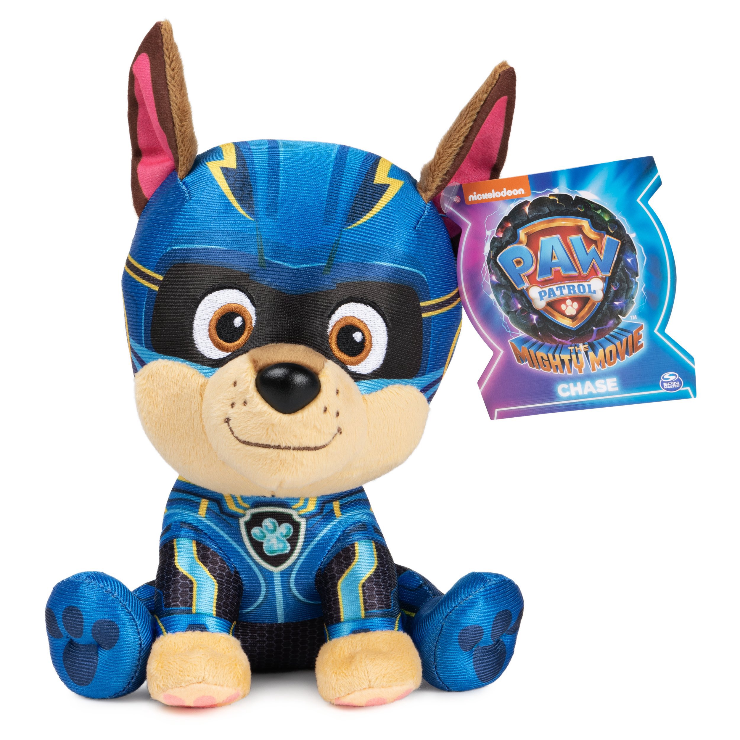 PAW PATROL MOVIE Pliušinis herojus CHASE 15 cm