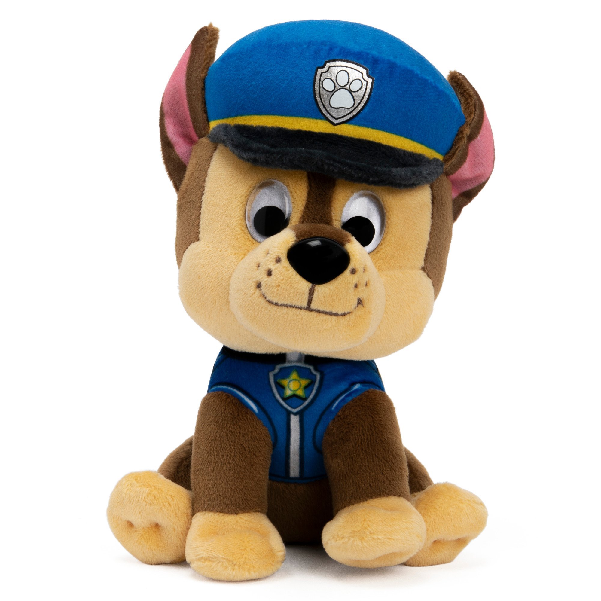 PAW PATROL Pliušinis šuniukas-patrulis CHASE, 15cm