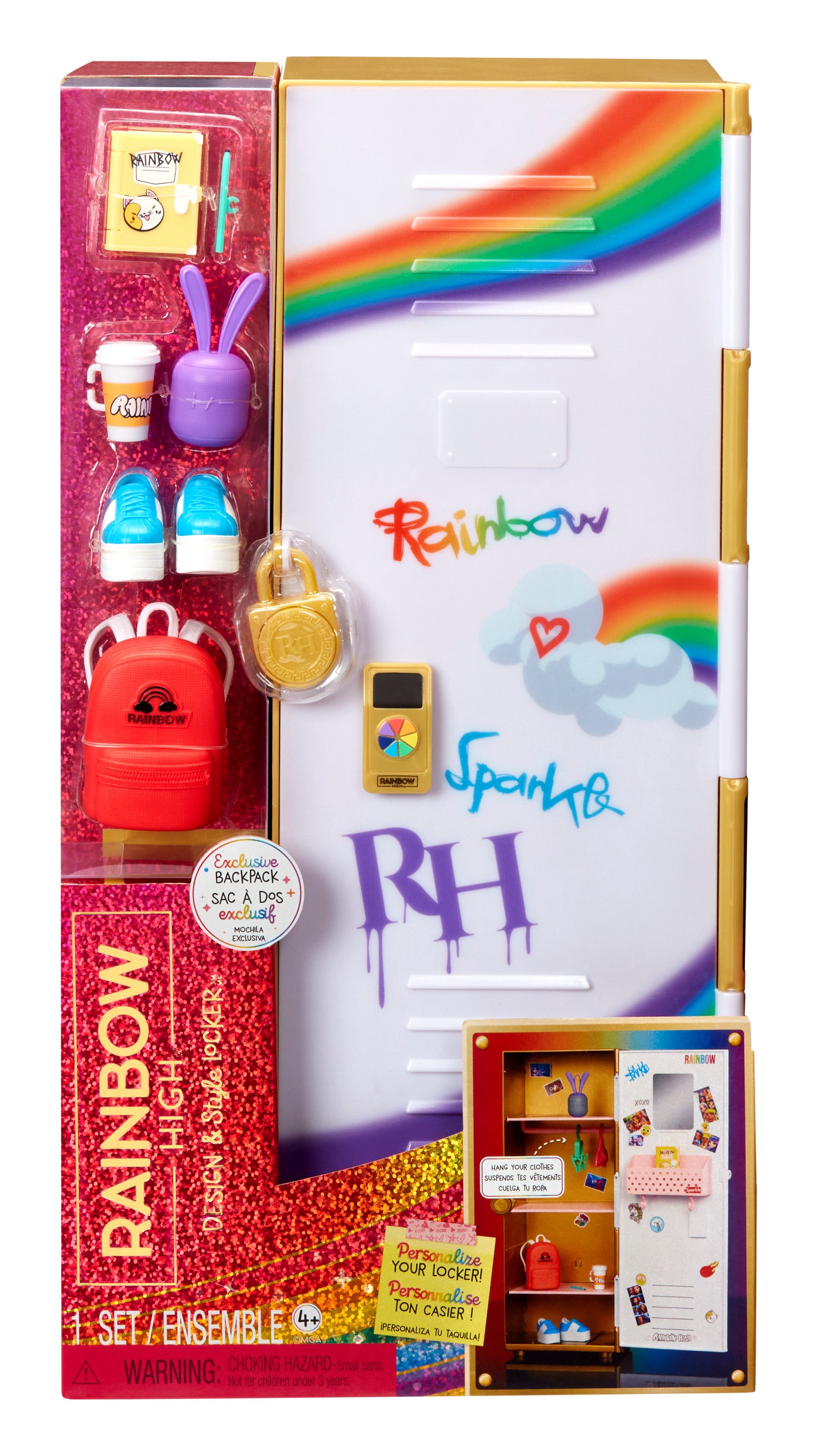 RAINBOW HIGH Spintelė, 33 cm