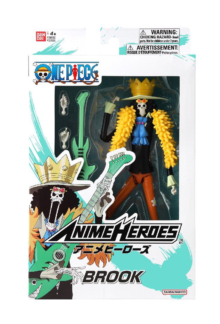 VEIKSMO FIGŪRĖLĖ ANIME HEROES ONE PIECE - BROOK