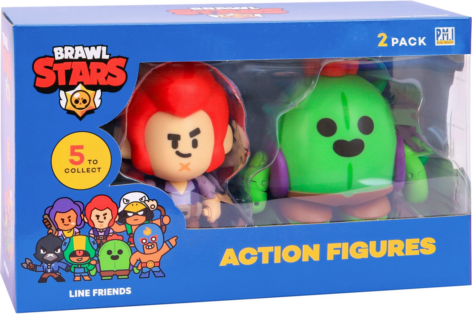 BRAWL STARS S1 ACTION FIGURES 11cm - 2 PACK VER.A