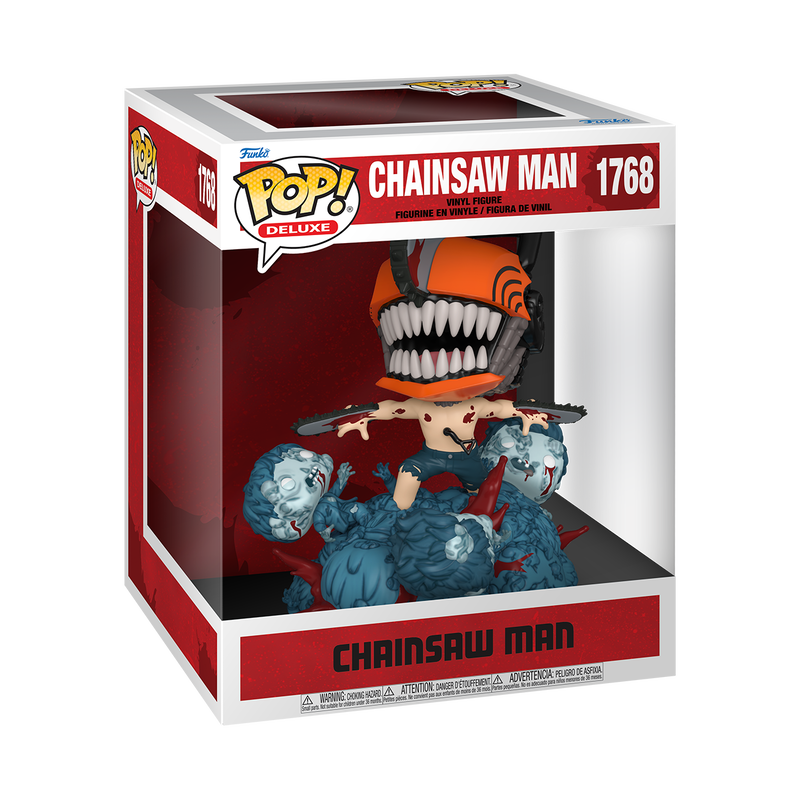 FUNKO POP! Deluxe Vinilinė figūrėlė: Chainsaw Man - Chainsaw Man