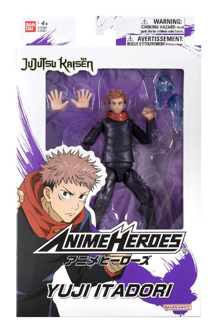 Figūrėlė BANDAI ANIME HEROES JUJUTSU KAISEN - YUJI ITADORI