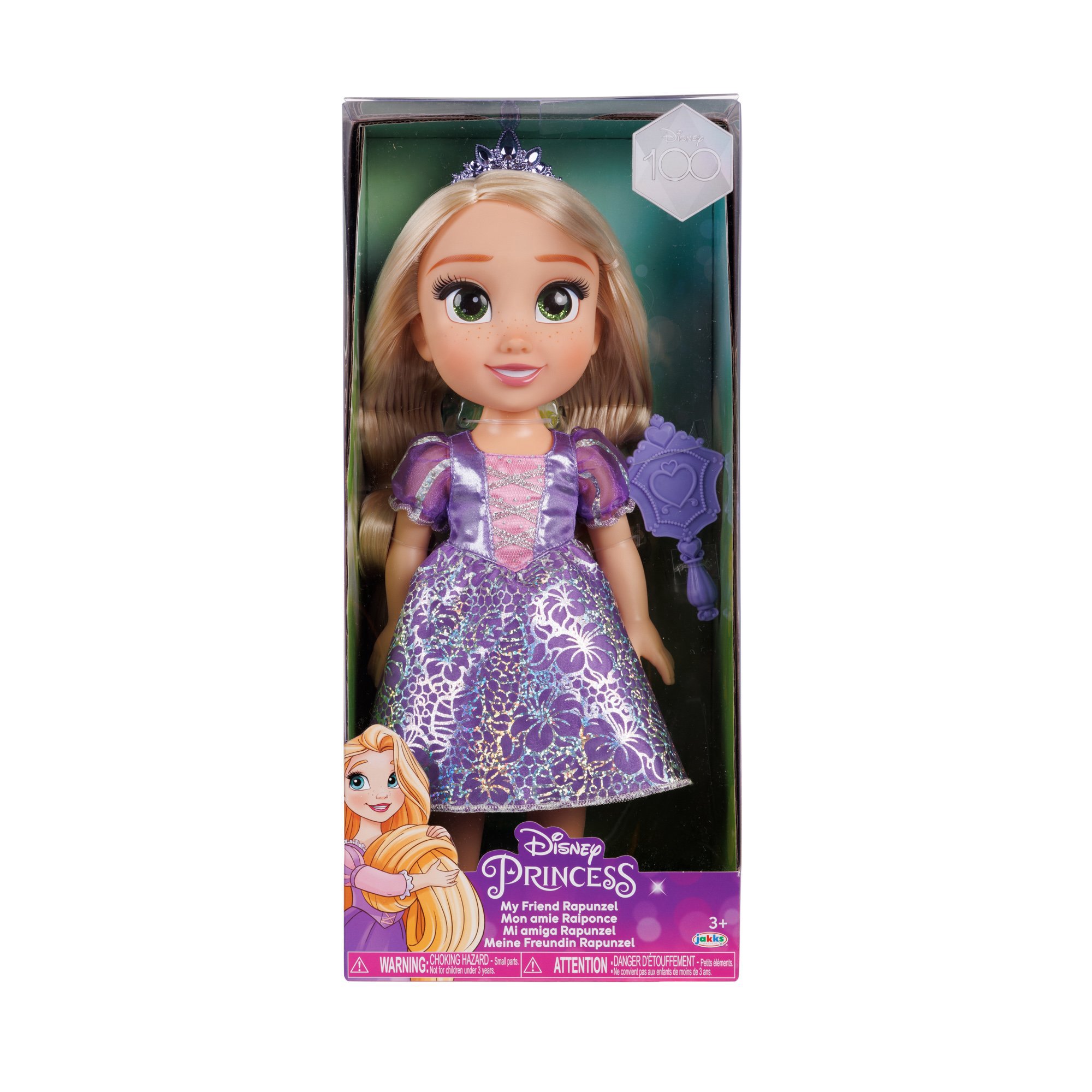 DISNEY PRINCESS Lėlė RAPUNZEL, 35 cm