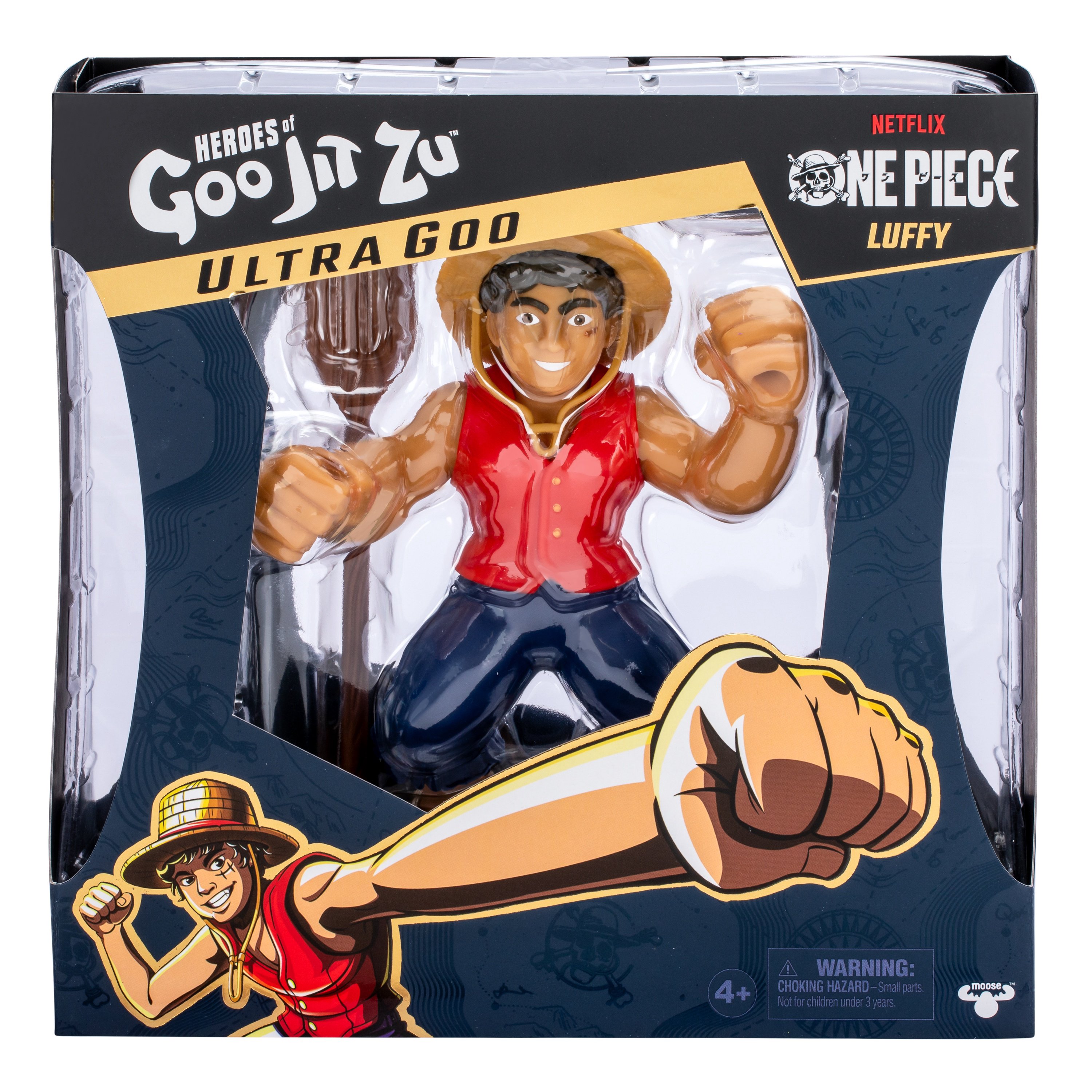 HEROES OF GOO JIT ZU Figūrėlė „One Peace Ultra Goo: Luffy“