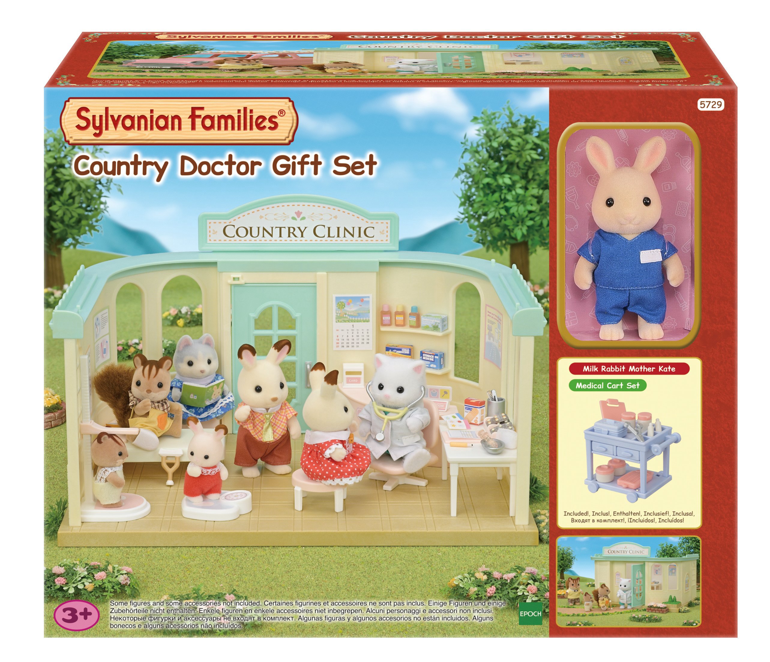 SYLVANIAN FAMILIES Dovanų rinkinys „Kaimo gydytojas“