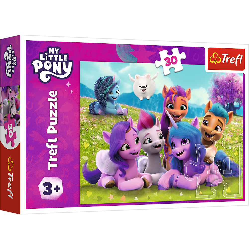 Dėlionė TREFL MY LITTLE PONY „Mano mažasis ponis“, 30 det.