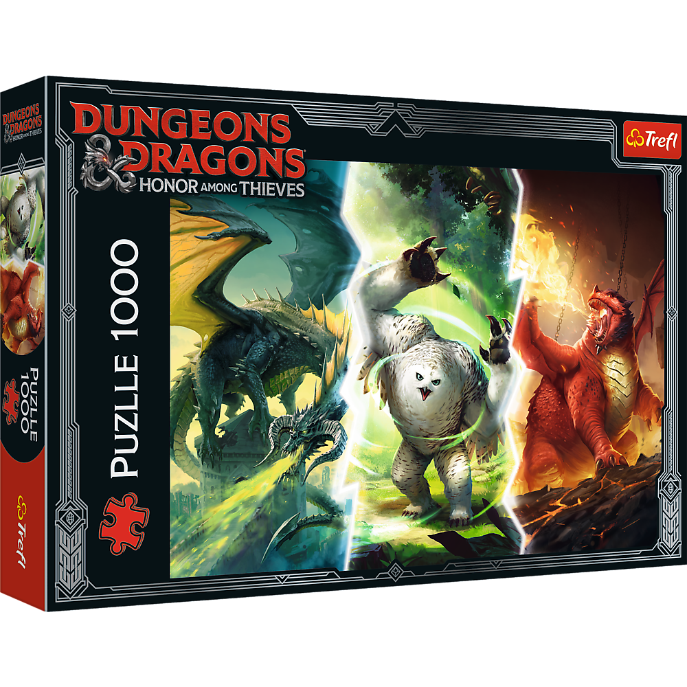 TREFL Dėlionė „Dungeons and Dragons - monstrai“, 1000 det.