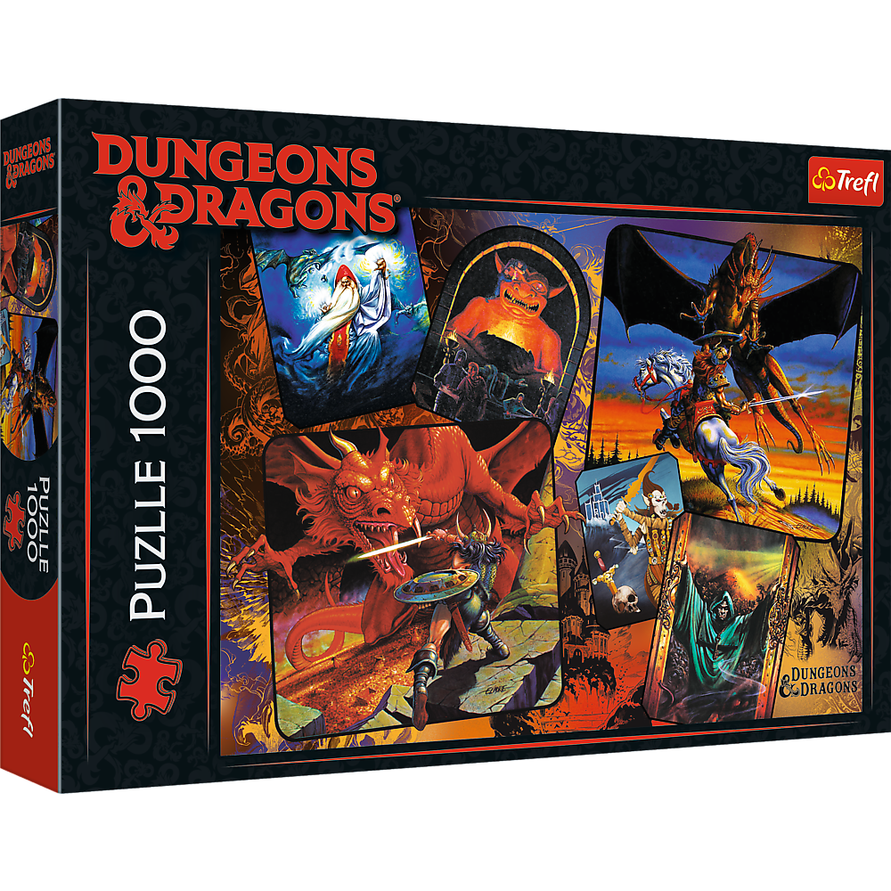 TREFL Dėlionė „Dungeons and Dragons“, 1000 det.