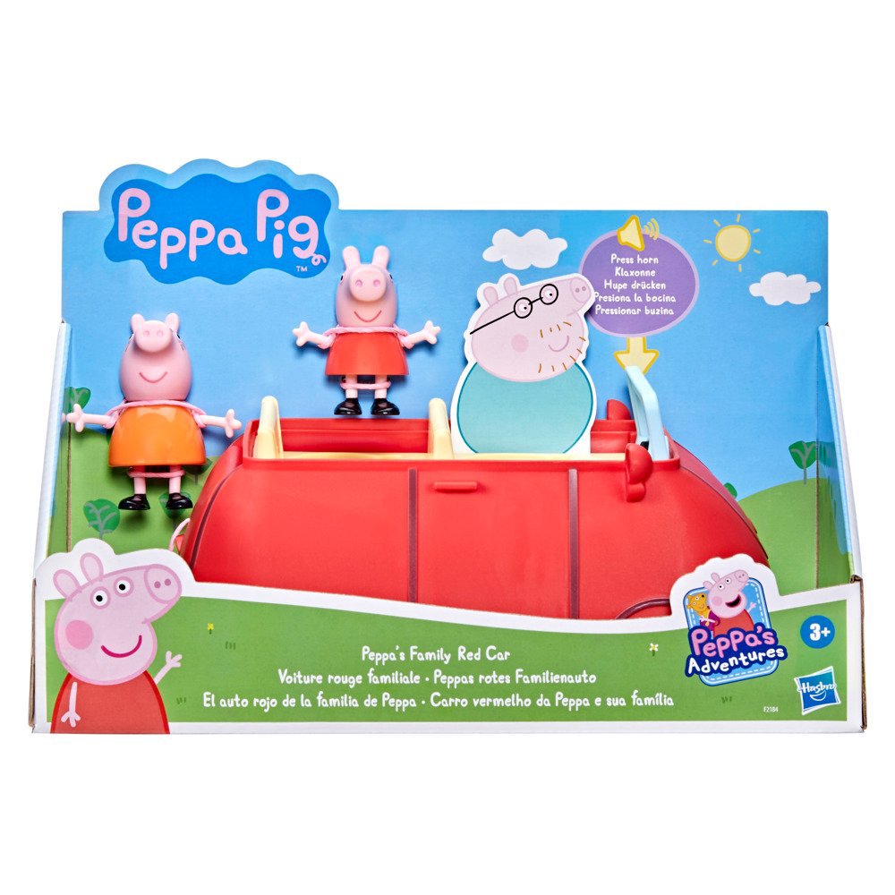 PEPPA PIG Kiaulytės Pepos šeimos automobilis