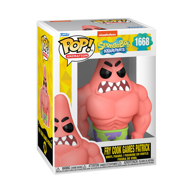 FUNKO POP! Vinilinė figūrėlė: SpongeBob - Patrick w/Muscles