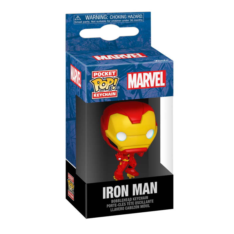 FUNKO POP! Raktų pakabutis: Marvel - Iron Man