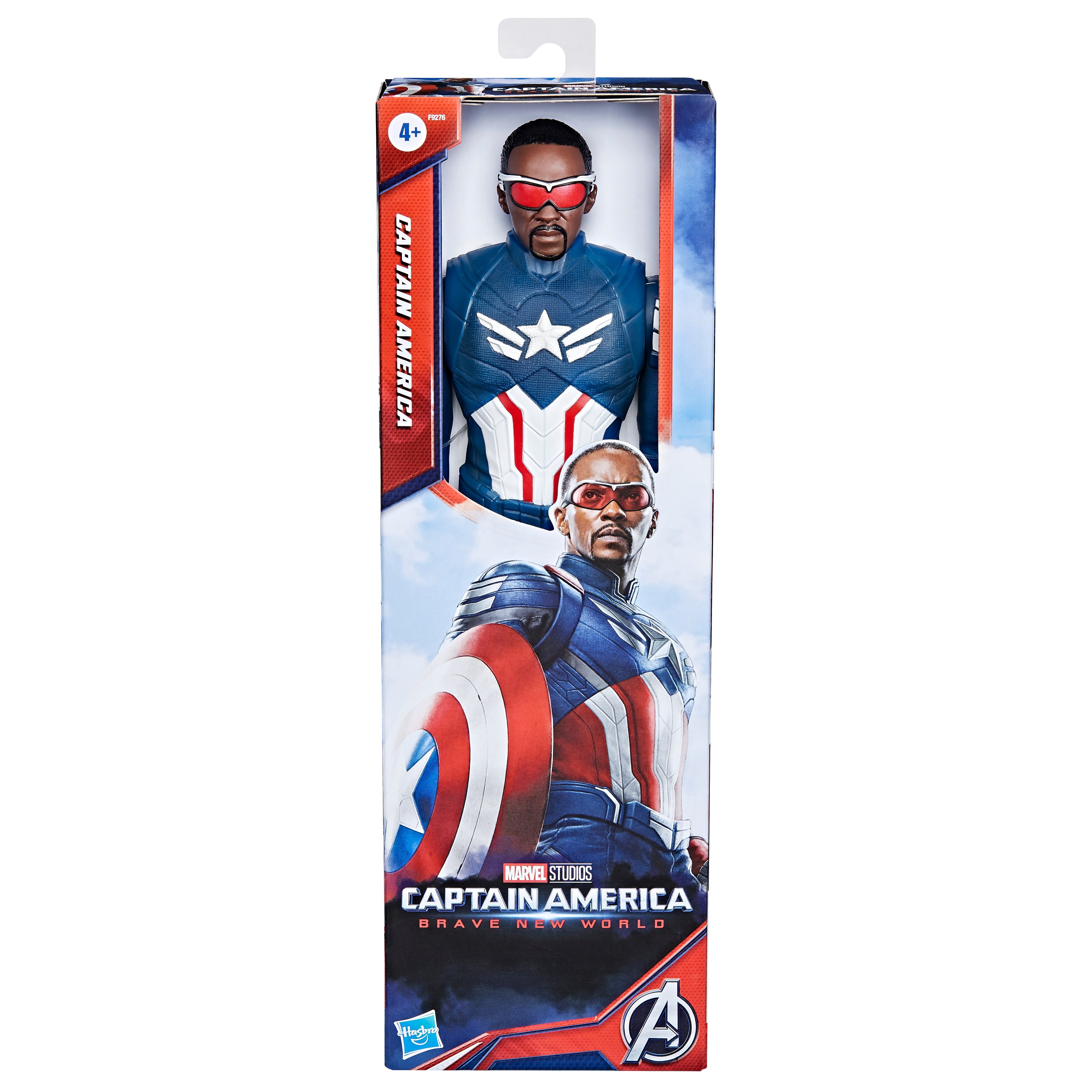 AVENGERS CAPTAIN AMERICA Herojaus figūrėlė TITAN, 30 cm