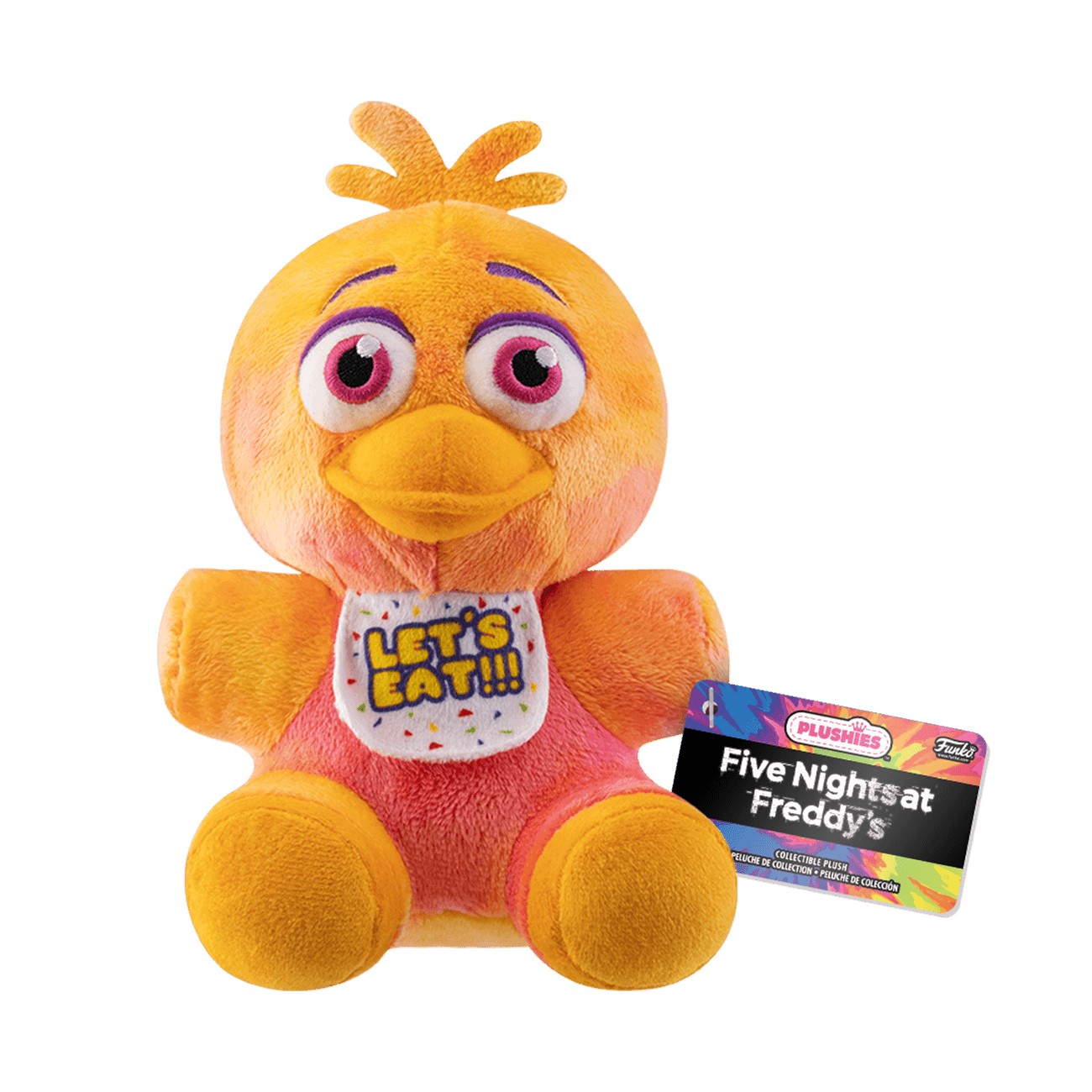 FUNKO Pliušinis žaislas: Five Nights at Freddy´s: TieDye - Chica, 18 cm