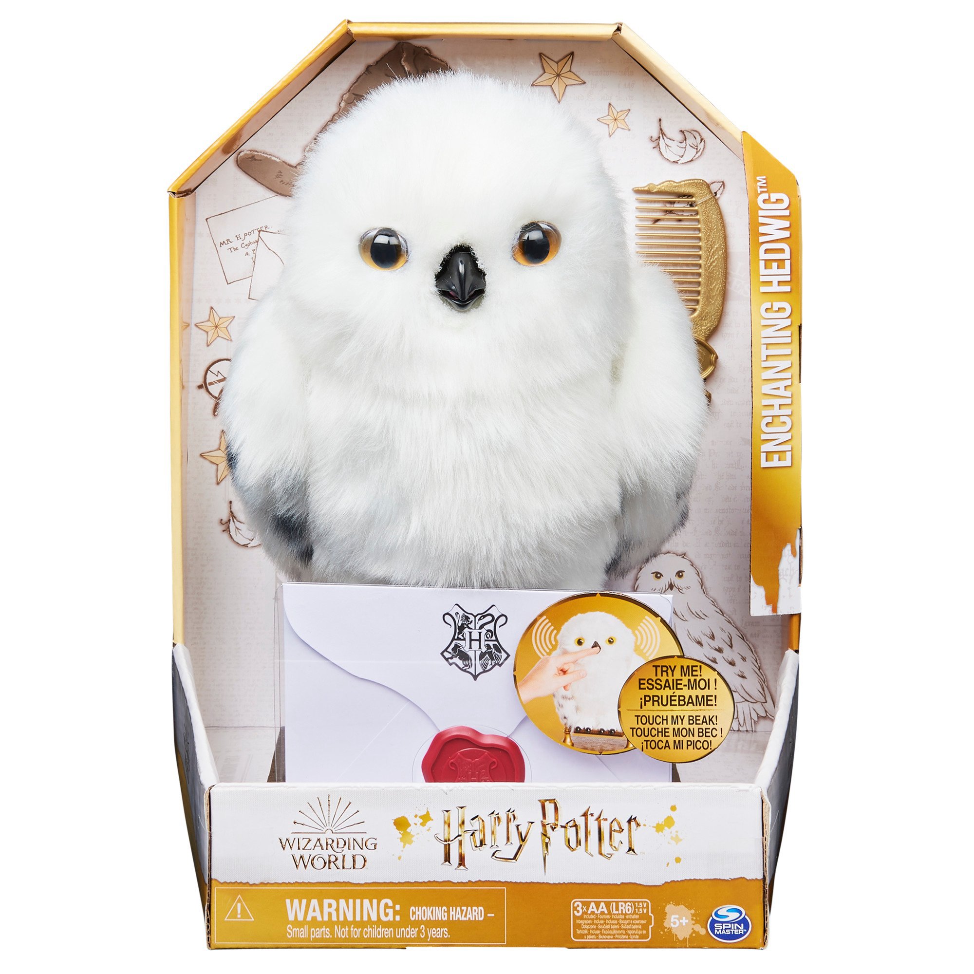 Hario Poterio pelėda HARRY POTTER Hedviga,30cm