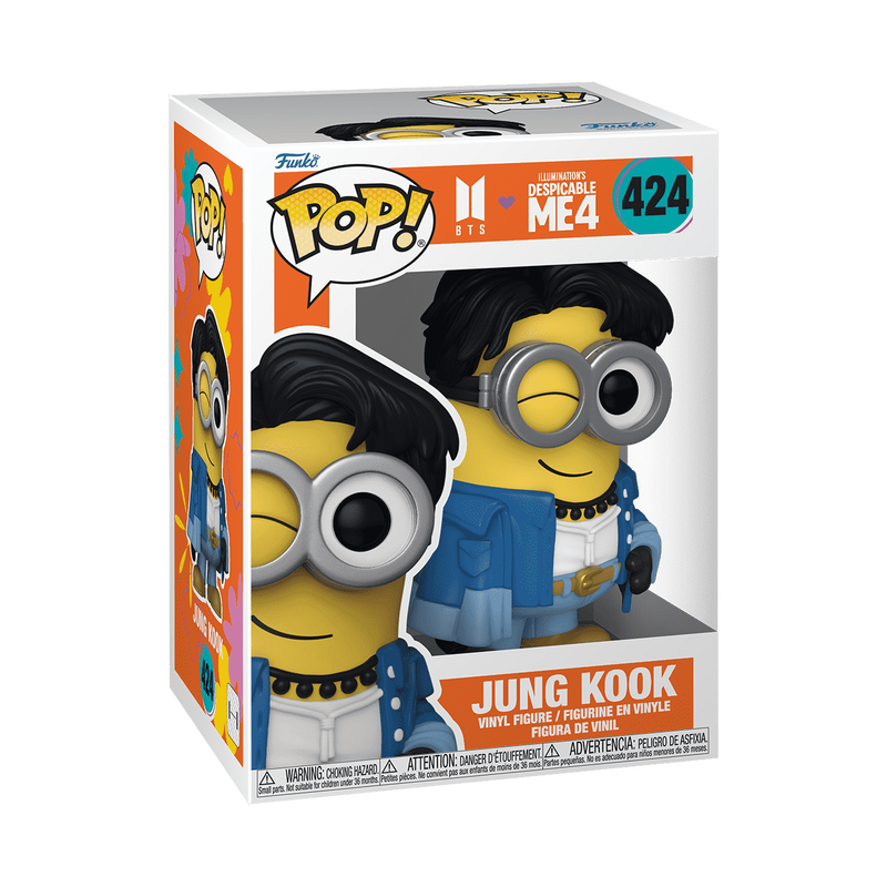 FUNKO POP! Vinilinė figūrėlė: BTS x Despicable Me 4 - Jung Kook