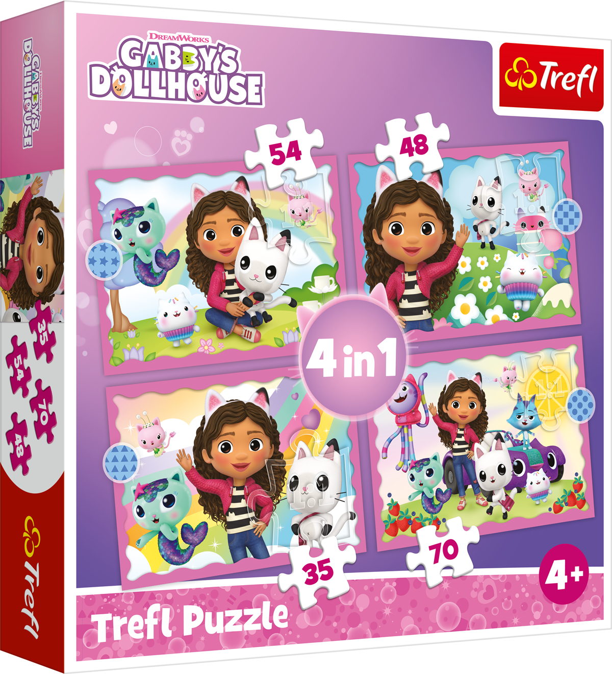 Dėlionių rinkinys TREFL GABBY´S DOLLHOUSE