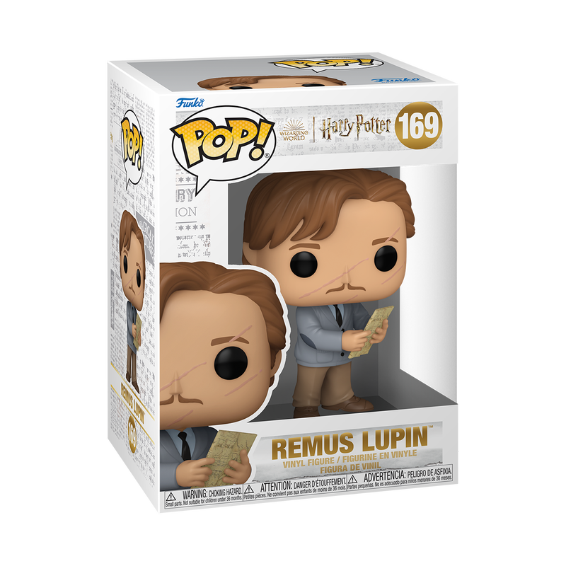 FUNKO POP! Vinilinė figūrėlė: Harry Potter and The Prisoner of Azkaban - Remus Lupin w/Map