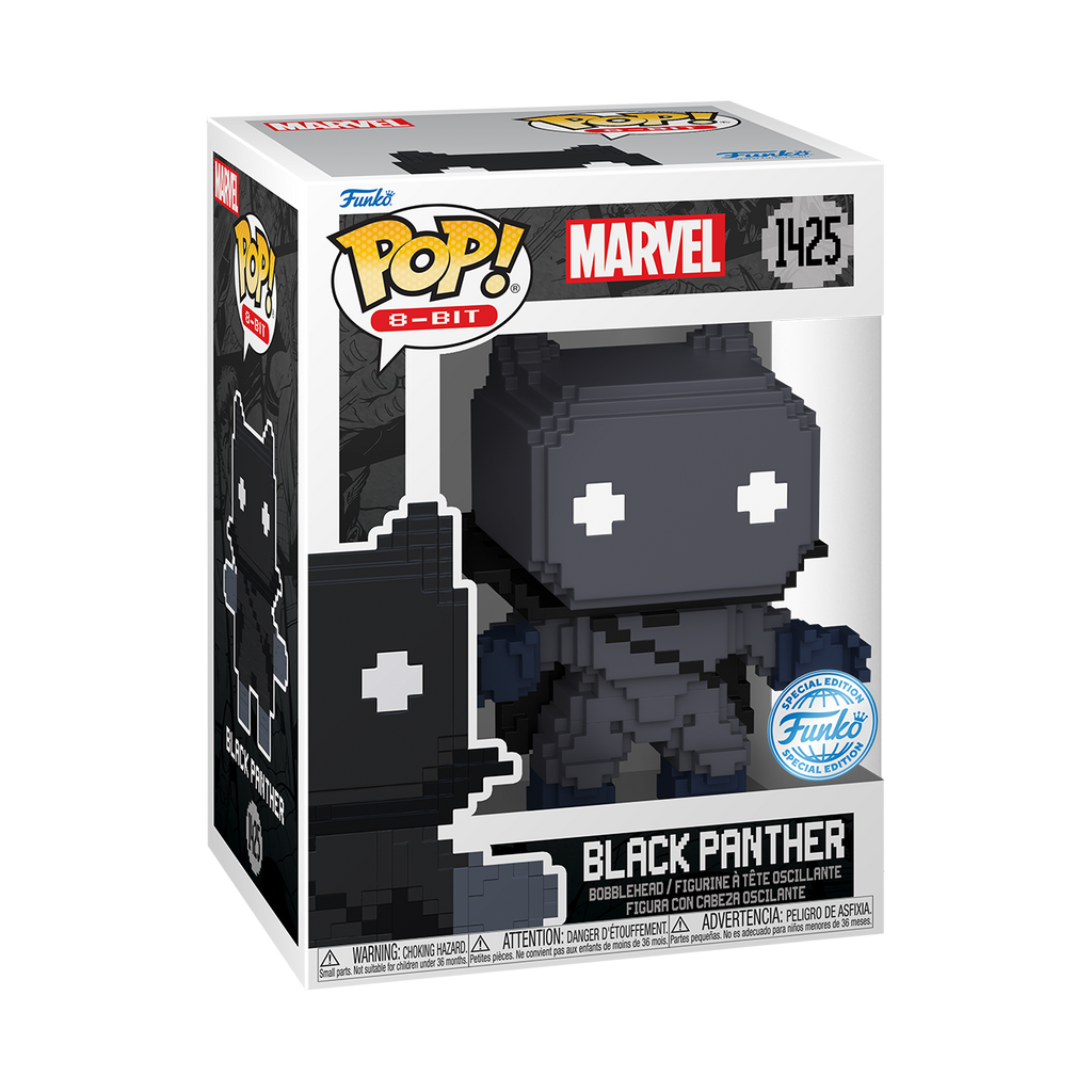 FUNKO POP! Vinilinė figūrėlė: Marvel - 8-Bit Black Panther