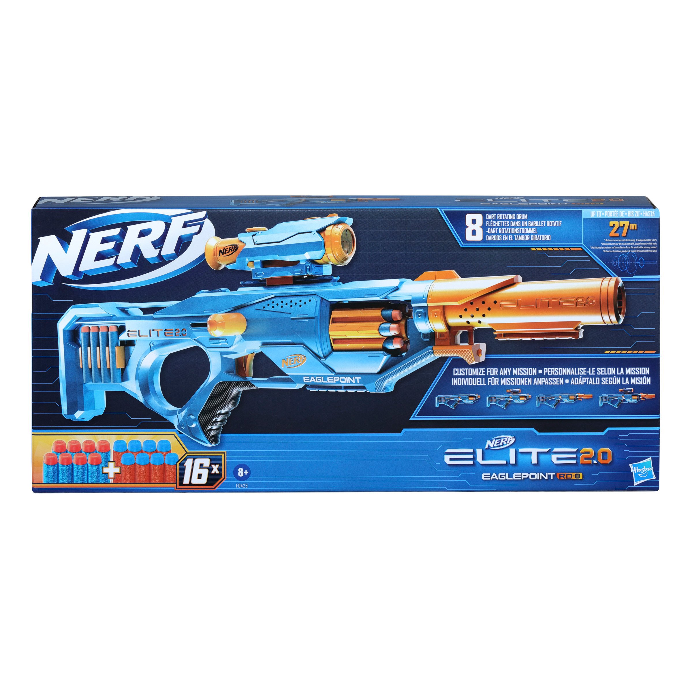 Šautuvas NERF ELITE 2.0