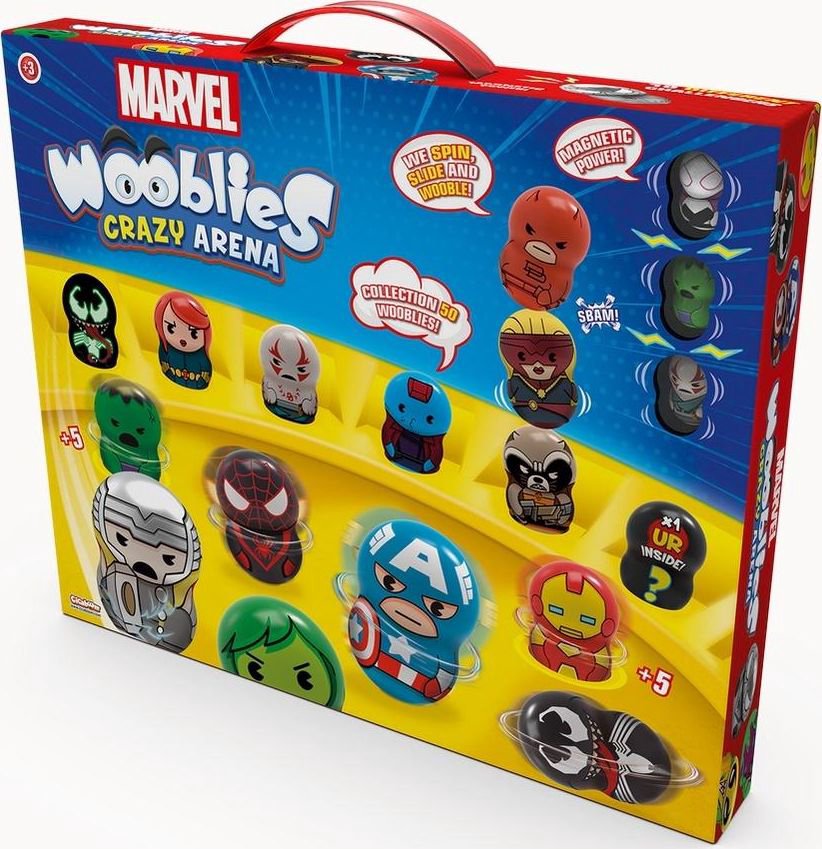 Figure Tm Toys Marvel Wooblies - Crazy Arena (WBM005)