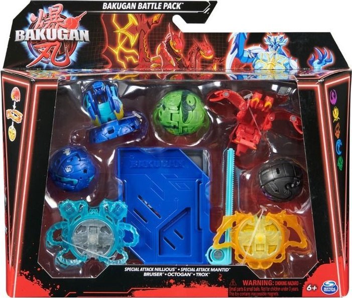 Figure Spin Master Bakugan 3.0 Mega gameplay