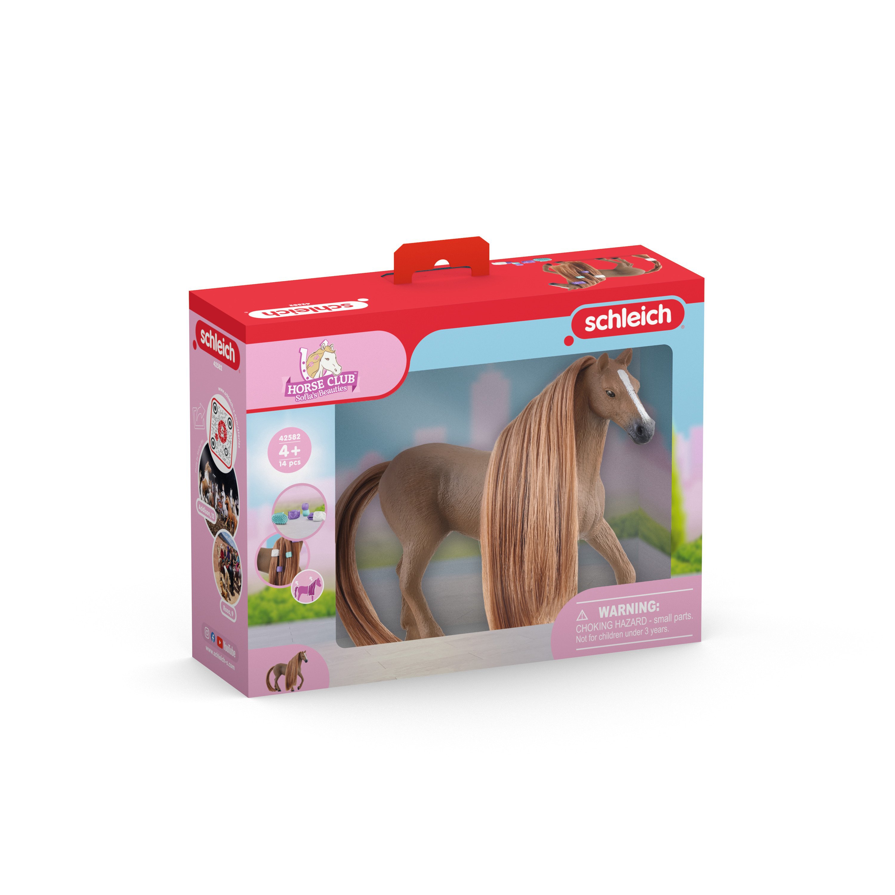 SCHLEICH SOFIA´S BEAUTIES „Beauty Horse“ anglų grynakraujų jojamųjų veislės kumelė