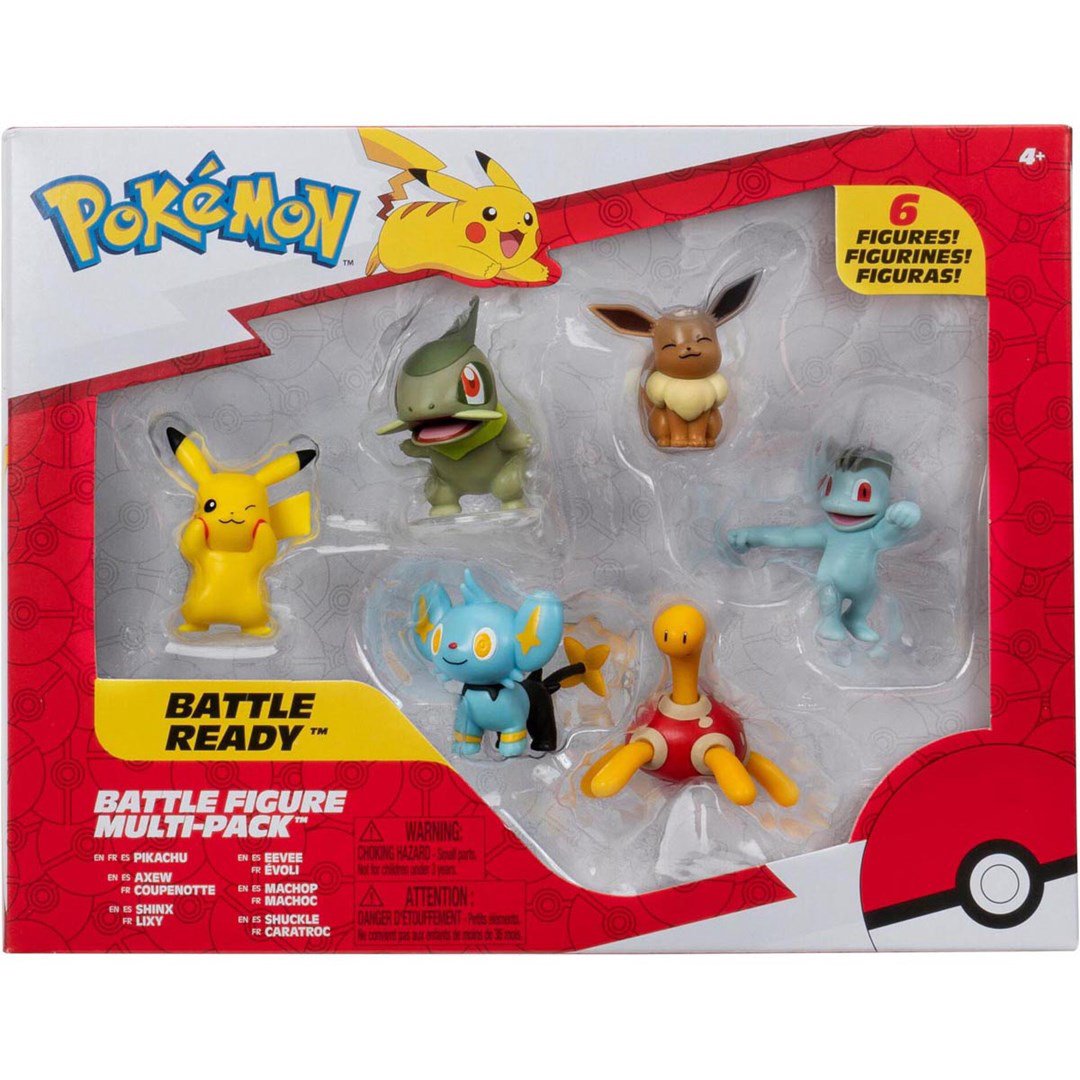 Pokemon Battle Figures 6-Pak Series 8, figūrėlės