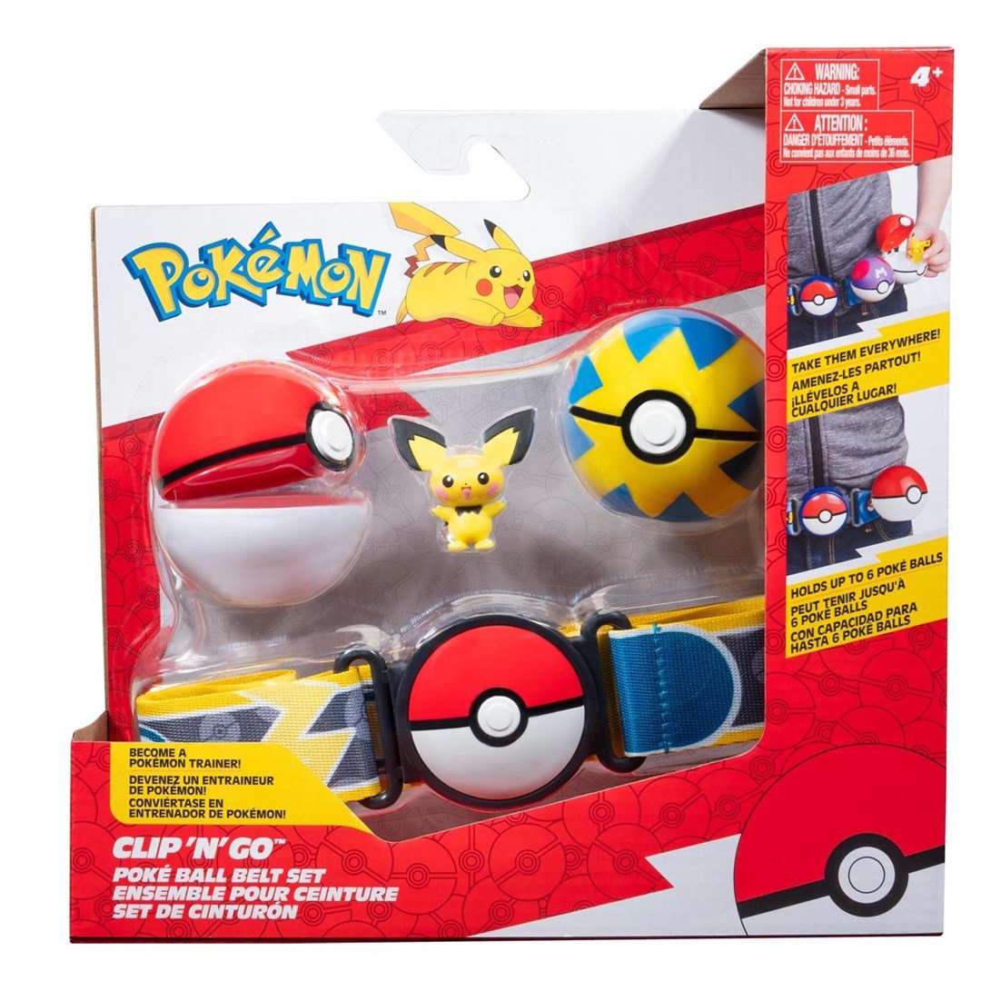 Pokemon W15 Clip 'n' Go Poke Ball Belt Set figūrėlė