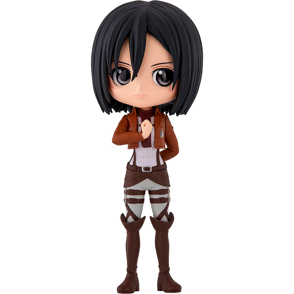 Bandai Banpresto Attack on Titan - Q posket-Mikasa Ackerman-(ver.A) Figure